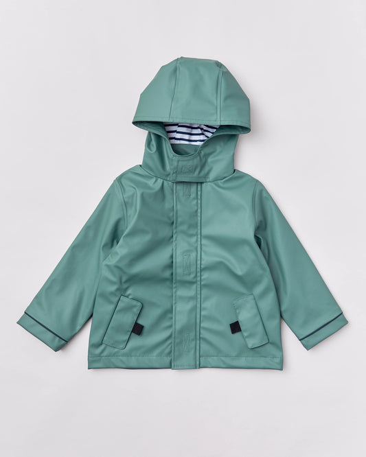 Stripy Sailor Jacket | Forest