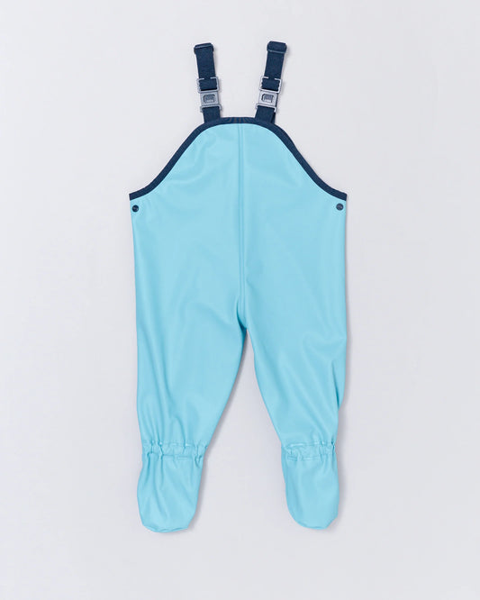 Overall Crawlers | Aqua Blue SIZE 0