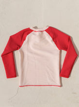 Load image into Gallery viewer, Red Raglan Rashie