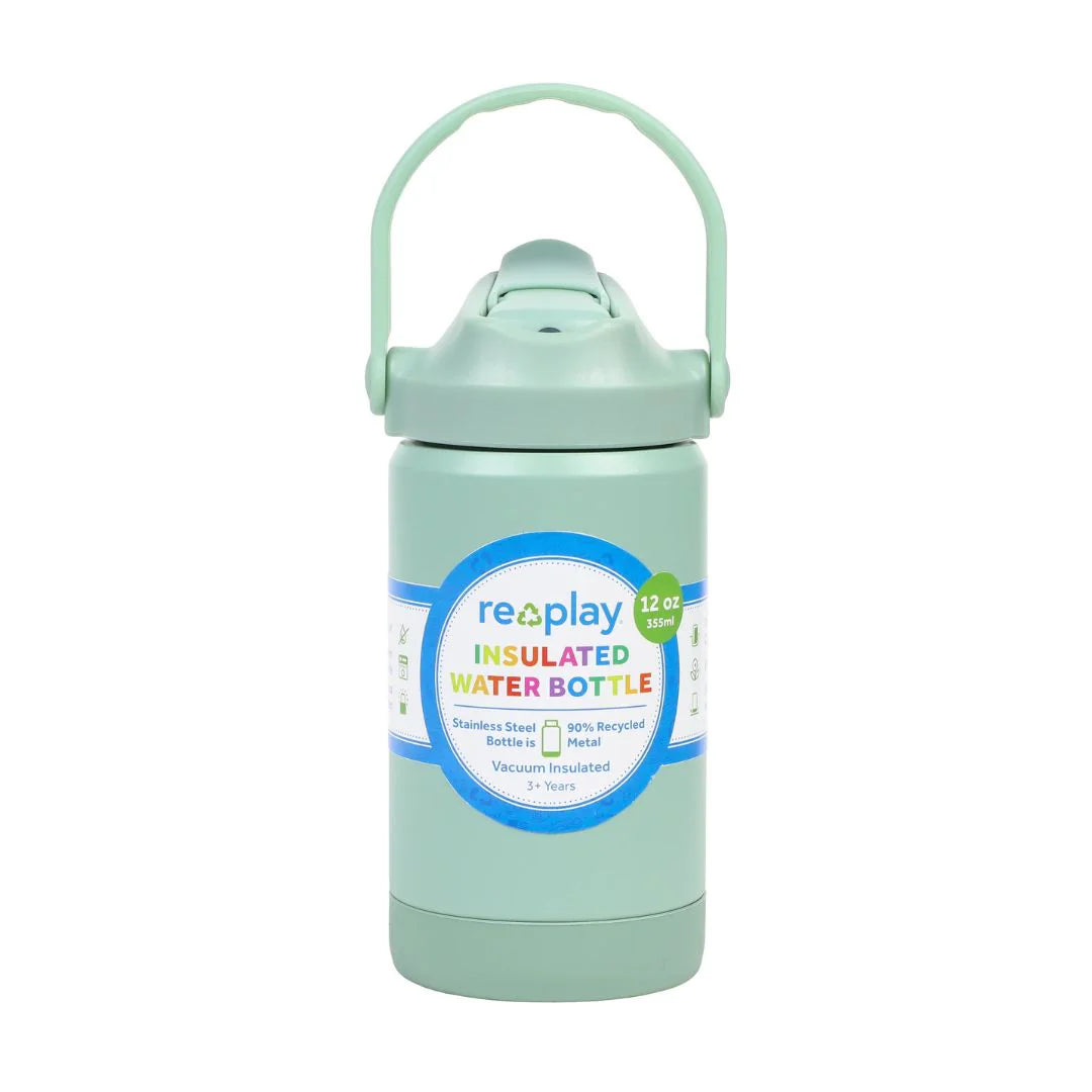 Insulated Water Bottle 355ml | Sage