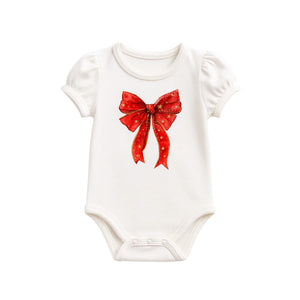 Ruby Star Coquette Bow - Bamboo Bodysuit