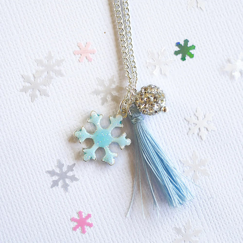 Frozen Snowflake Necklace