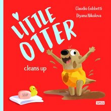 Load image into Gallery viewer, Little Otter Cleans Up