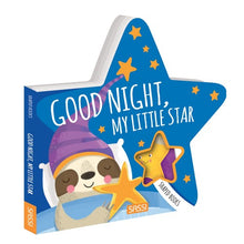 Load image into Gallery viewer, Goodnight, my little Star | Shaped Board Book