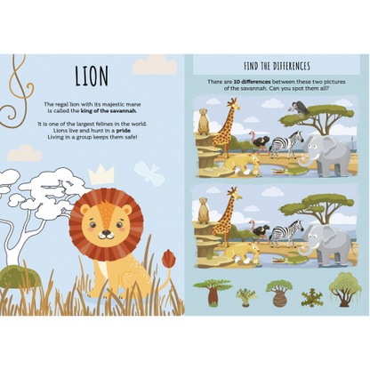 The Savannah Sticker and Activity Book