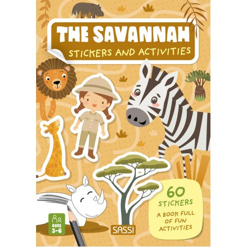 The Savannah Sticker and Activity Book