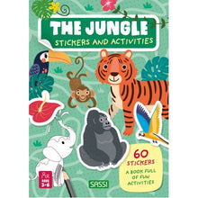 Load image into Gallery viewer, Jungle Sticker and Activity Book