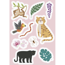 Load image into Gallery viewer, Jungle Sticker and Activity Book