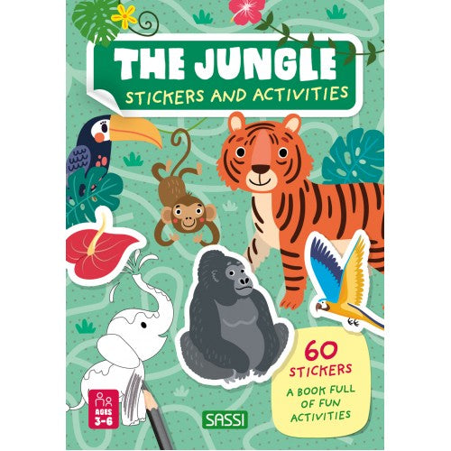 Jungle Sticker and Activity Book