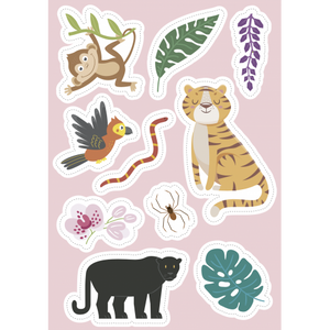 Jungle Sticker and Activity Book