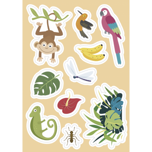 Jungle Sticker and Activity Book