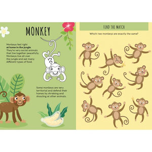 Jungle Sticker and Activity Book