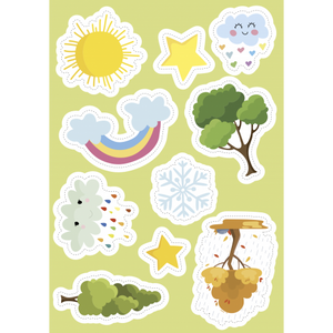 Nature Sticker and Activity Book