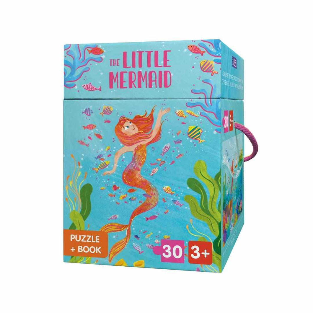 The Little Mermaid | Fairytale Puzzle & Book Set 30pc