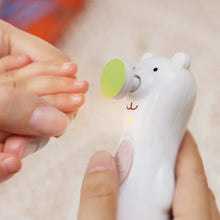 Load image into Gallery viewer, Happii Bear Rechargeable Nail Trimmer Set