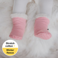 Load image into Gallery viewer, Fleecy Winter Booties | Pink Marle