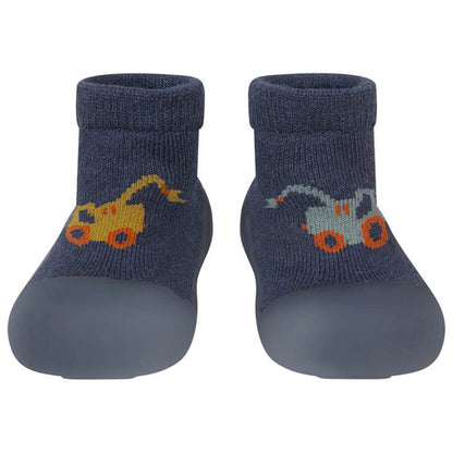 SMALL FIT SIZE 3 Earthmover | Organic Hybrid Walking Socks Jacquard