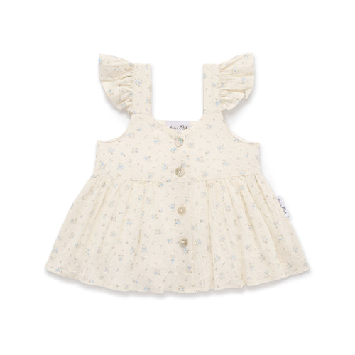 Sofia Floral Button Top