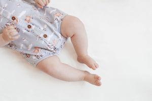 Flying Friends Bubble Romper