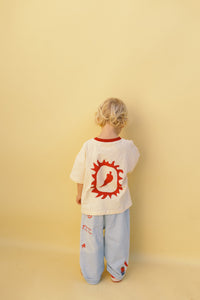 Spicey But Nicey T Shirt | Cream