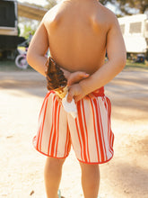Load image into Gallery viewer, Stripe Swim Short