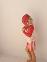 Load image into Gallery viewer, Red Raglan Rashie