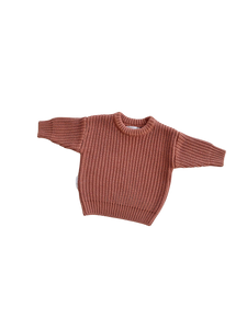 Jumper | Super Chunky | Terracotta
