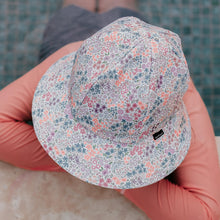 Load image into Gallery viewer, Ponytail Swim Bucket Hat | Blossom