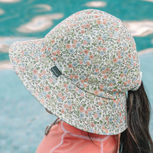 Load image into Gallery viewer, Ponytail Swim Bucket Beach Hat - Olivia