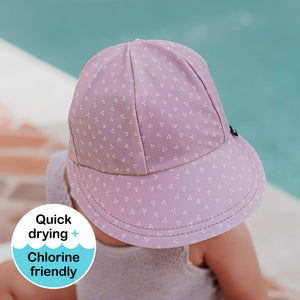 Kids Swim Legionnaire Hat | Lila