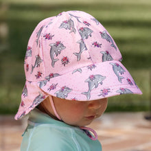 Load image into Gallery viewer, Swim Legionnaire Flap Sun Hat - Dolphin