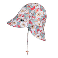 Load image into Gallery viewer, Swim Legionnaire Flap Sun Hat - Hibiscus