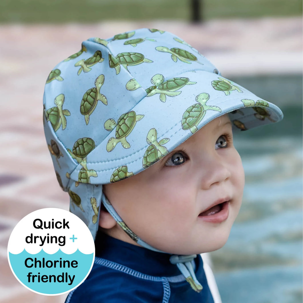 Swim Legionnaire Flap Sun Hat - Sheldon
