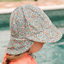 Load image into Gallery viewer, Swim Legionnaire Flap Sun Hat - Olivia