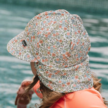 Load image into Gallery viewer, Swim Legionnaire Flap Sun Hat - Olivia