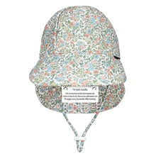 Load image into Gallery viewer, Swim Legionnaire Flap Sun Hat - Olivia