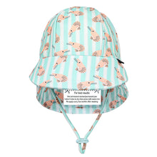 Load image into Gallery viewer, Swim Legionnaire Flap Sun Hat - Lil' Shrimp
