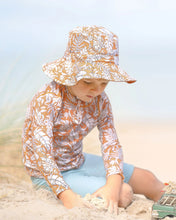 Load image into Gallery viewer, Swim Kids Rashie LS Half Zip Classic | Daintree