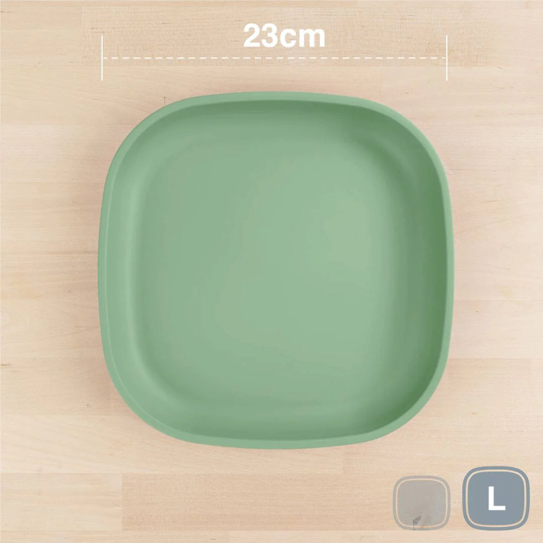 Re-Play LARGE Flat Plate | Sage