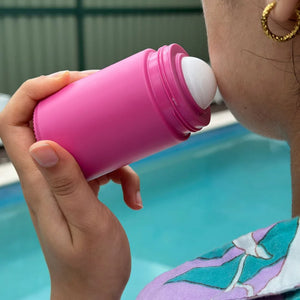 Salt Lake Pink Refillable Roll on Applicator 100ml