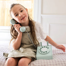 Load image into Gallery viewer, Wooden Rotary Phone