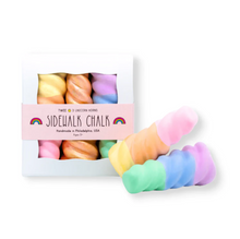 Load image into Gallery viewer, Rainbow Unicorn Horn Sidewalk Chalk