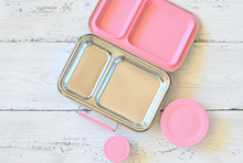 Load image into Gallery viewer, Two Compartment Leakproof Lunch Box | Pink Fizz