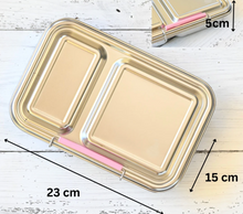 Load image into Gallery viewer, Two Compartment Leakproof Lunch Box | Pink Fizz