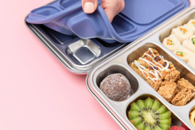 Load image into Gallery viewer, Leakproof Stainless Steel Lunch Box | Indigo Seal and Lids