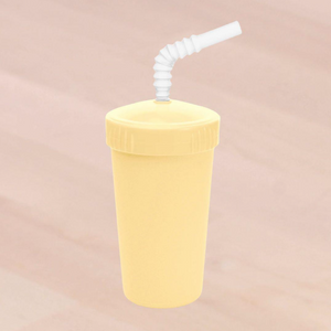 Re-Play Straw Cup with Reusable Straw - Lemon Drop