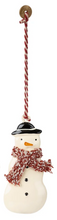 Load image into Gallery viewer, Metal Ornament Snowman