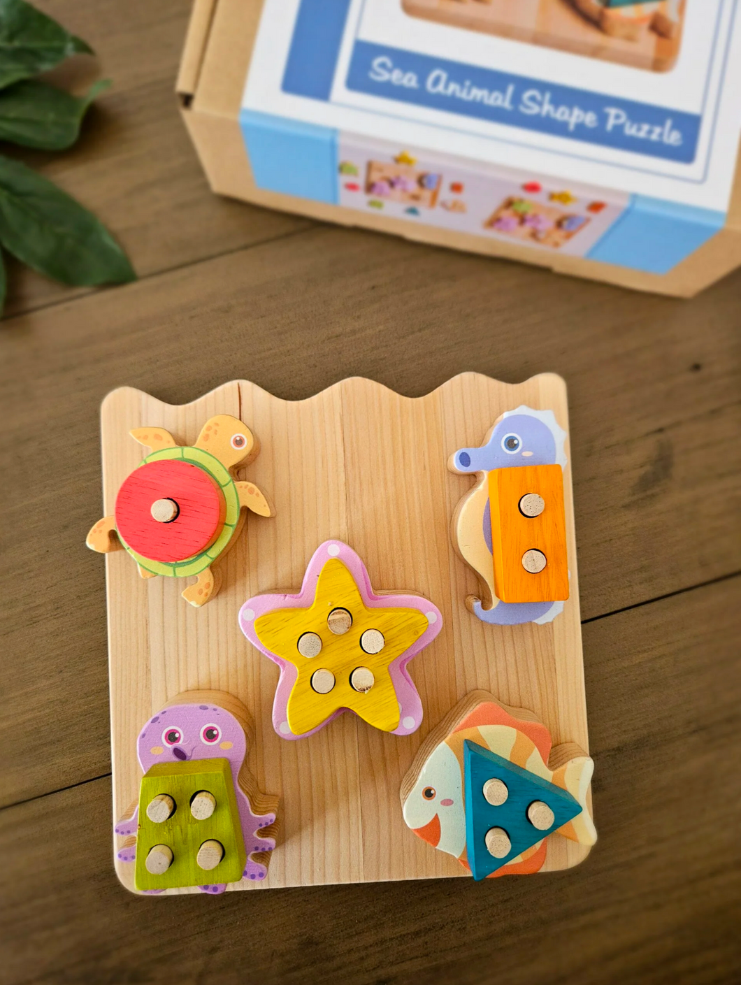 Sea Animal Shape Puzzle