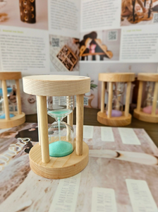 Wooden Sand Timers 4pc