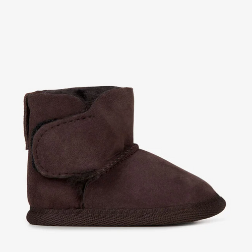 Platinum Baby Bootie | Chocolate